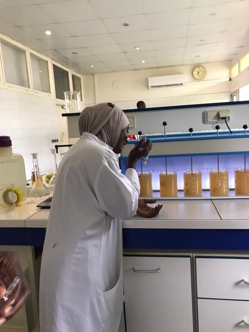 Travaux pratiques au laboratoire